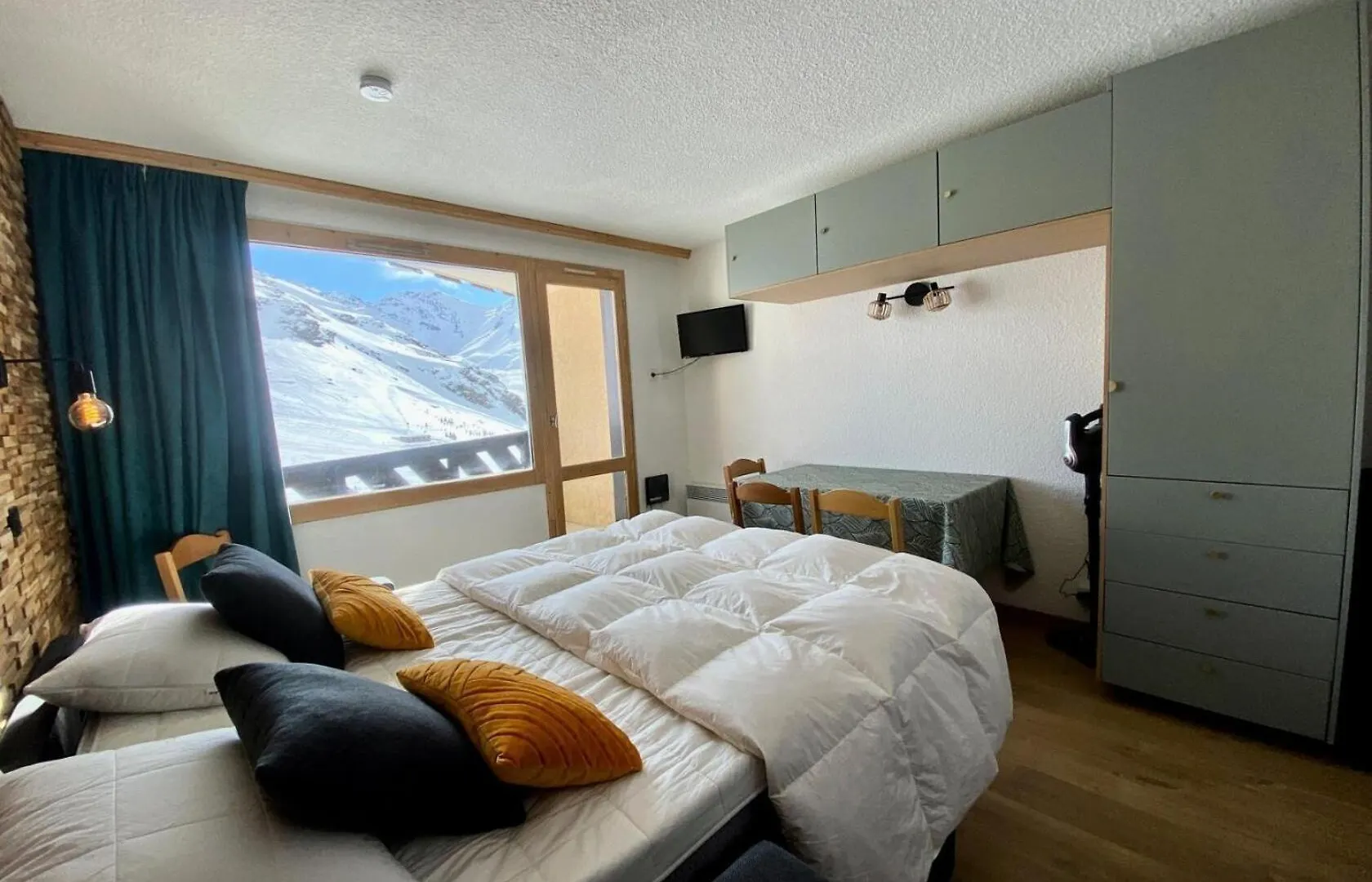 Residence Cuzco - Charmant Studio Cabine De 4 Personnes A Val Thorens, Skis Au Pied, Avec Balcon Et Belle Vue Montagne Apartment