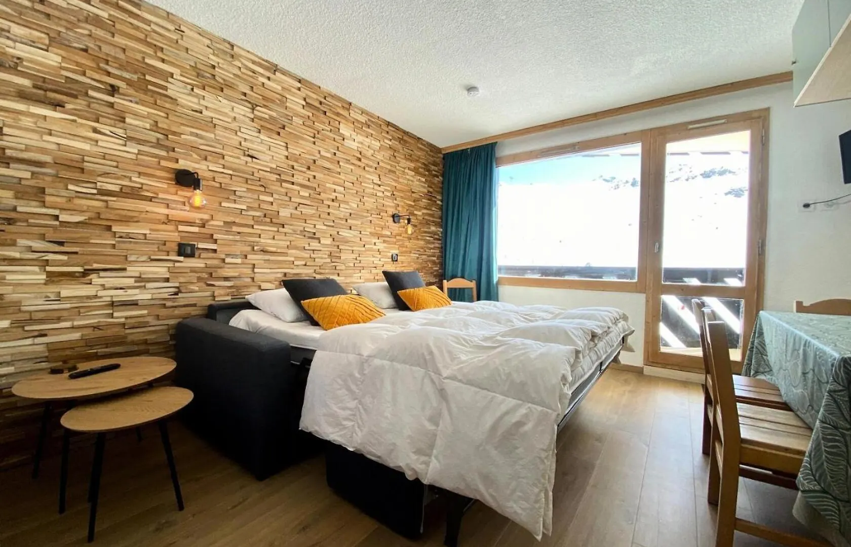 Apartment Residence Cuzco - Charmant Studio Cabine De 4 Personnes A Val Thorens, Skis Au Pied, Avec Balcon Et Belle Vue Montagne